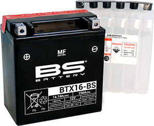 BS Battery MF Range BTX16-BS