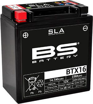BS Battery SLA Range BTX16