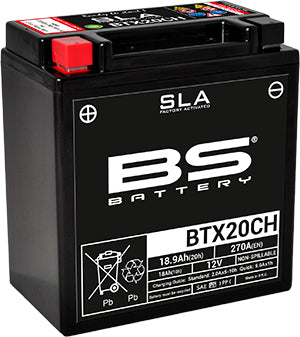 BS Battery SLA Range BTX20CH