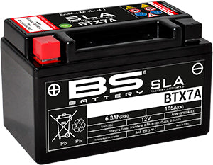 BS Battery SLA Range BTX7A