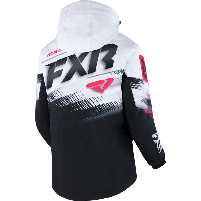 FXR Boost FX Women’s Jacket in Black/White/Fuchsia
