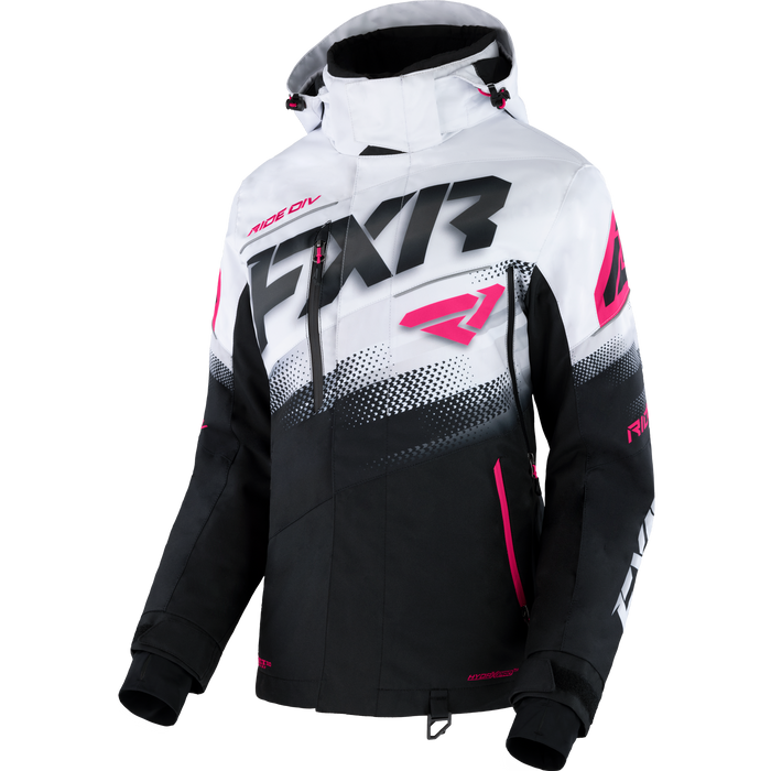 FXR Boost FX Women’s Jacket in Black/White/Fuchsia