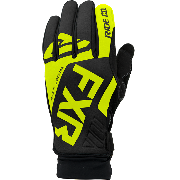 FXR Boost Lite Gloves in HiVis
