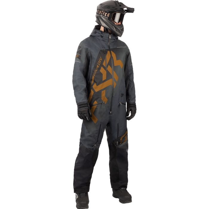 FXR CX F.A.S.T. Insulated Monosuit in Asphalt/Copper
