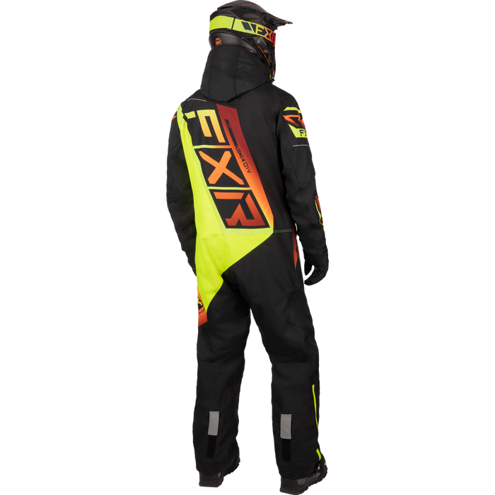 FXR CX F.A.S.T. Insulated Monosuit in Black/Inferno