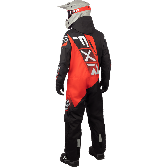 FXR CX F.A.S.T. Insulated Monosuit in Black/Red