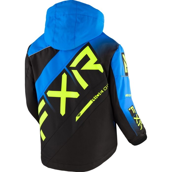 FXR CX Child Jacket in Blue Fade/Black/HiVis