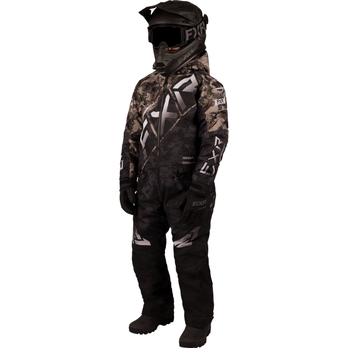 FXR CX Youth Monosuit in Army Camo/Black Camo