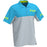 FXR Cast Performance UPF Polo Shirts in Blue/Ice