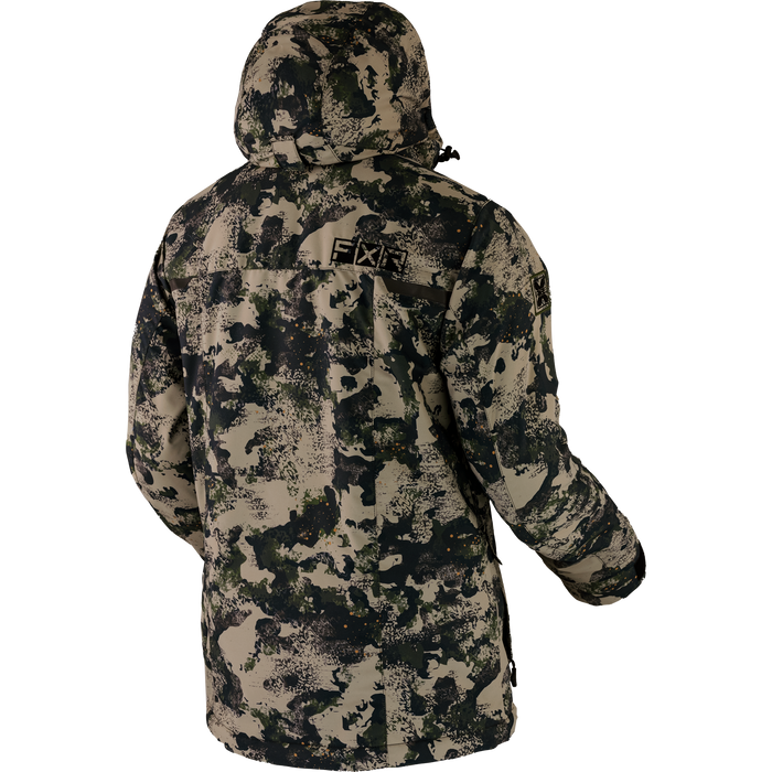 FXR Chute Jacket in Army Camo