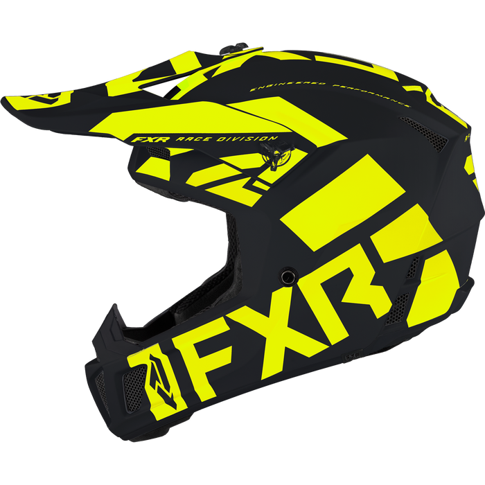 FXR Clutch Evo LE Helmet in Black/HiVis