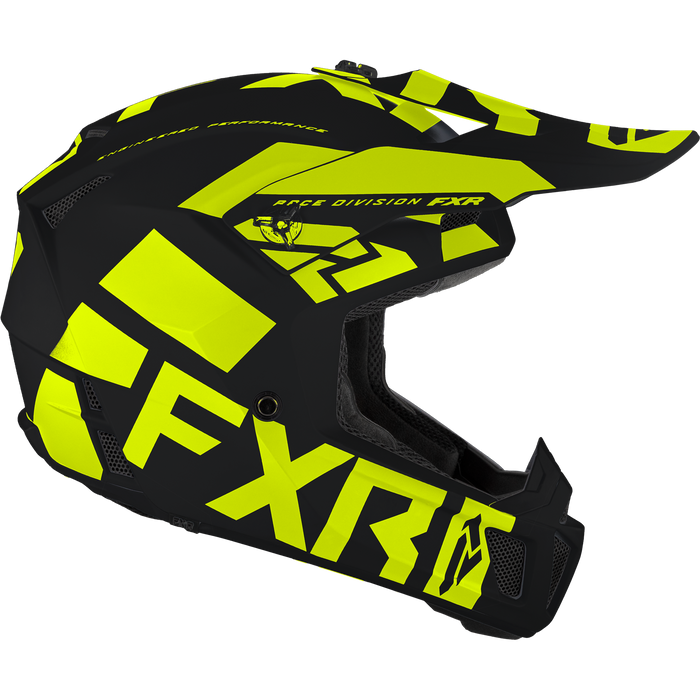 FXR Clutch Evo LE Helmet in Black/HiVis