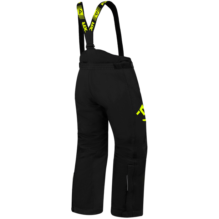 FXR Clutch Child Pant in Black/HiVis