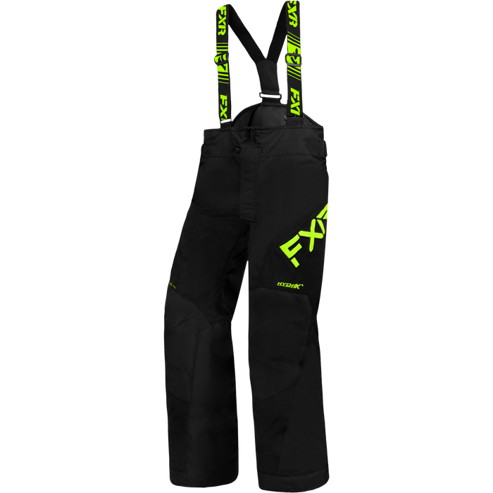 FXR Clutch Child Pant in Black/Lime