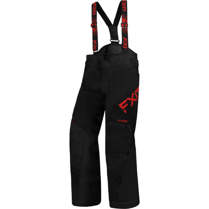 FXR Clutch Youth Pant in Black/Red