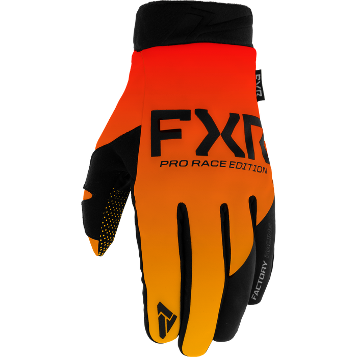 FXR Cold Cross Lite Glove in Tequila Sunrise