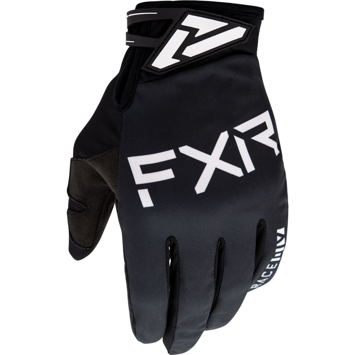 FXR Cold Cross Race Ultra Gloves in Black/White