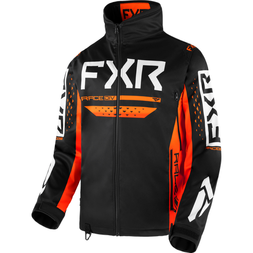 FXR Cold Cross RR Jacket in Black/Orange