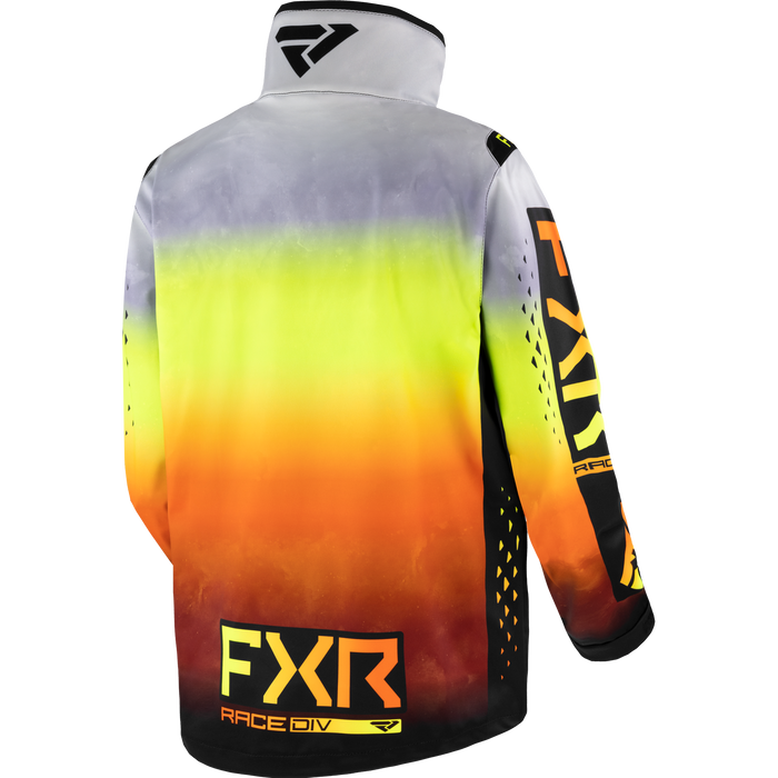 FXR Cold Cross RR Jacket in White Lightning/Black