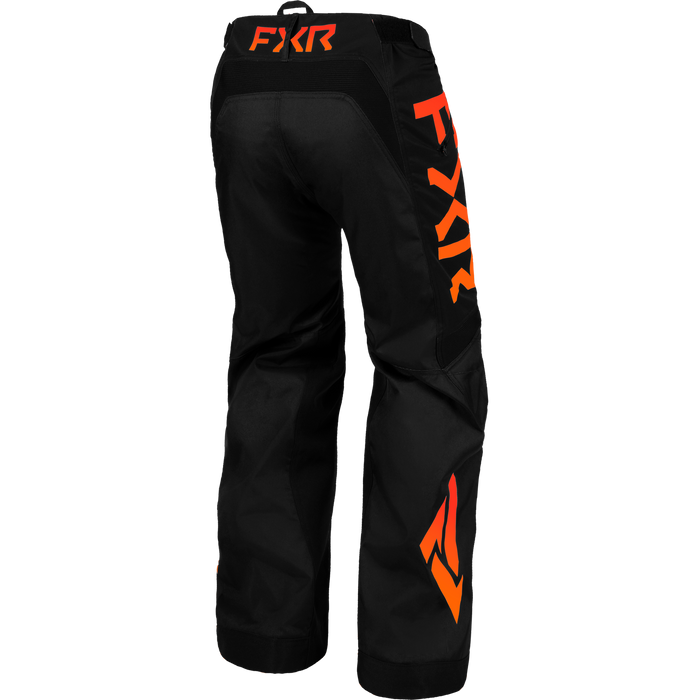 FXR Cold Cross RR Pant in Black/Orange