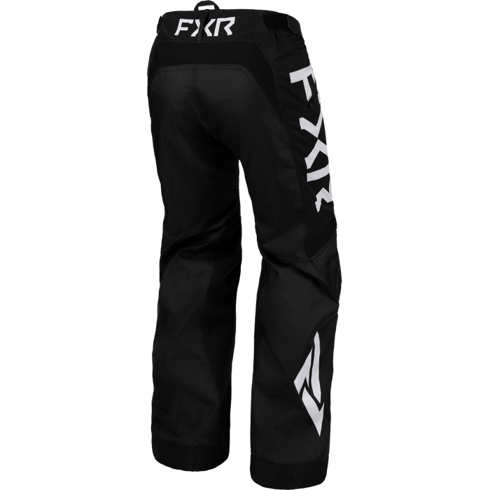 FXR Cold Cross RR Pant in Black/White