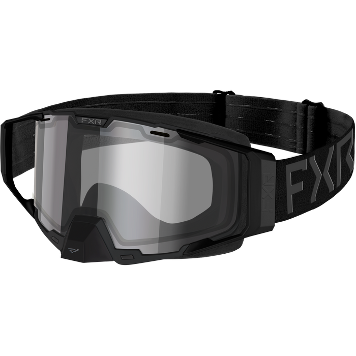 FXR Combat Cold Stop Clear Goggle in Black Ops