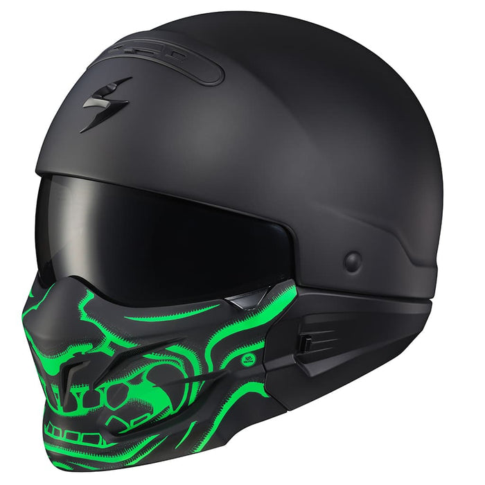 Scorpion Covert Samurai Face Mask in Green
