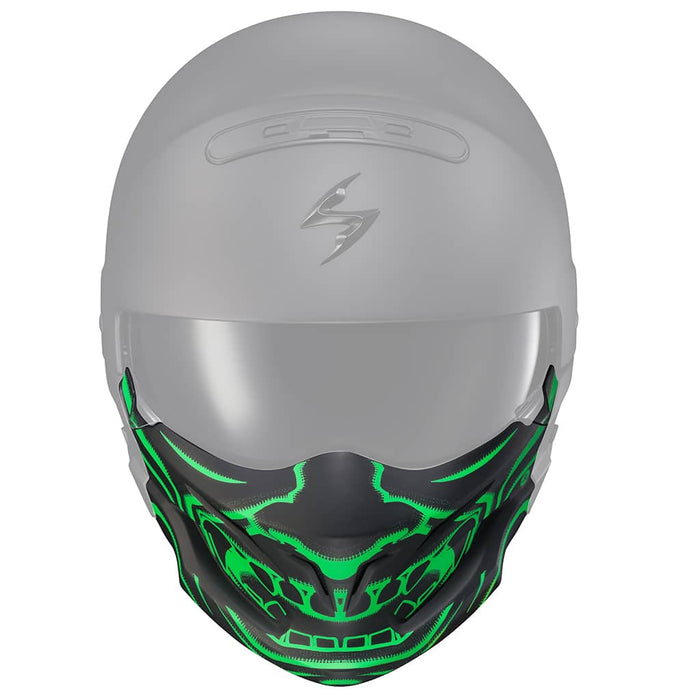 Scorpion Covert Samurai Face Mask in Green