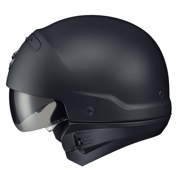 Scorpion Covert Solid Helmets Dot in Matte Black