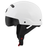 Scorpion Covert Solid Helmets Dot in White