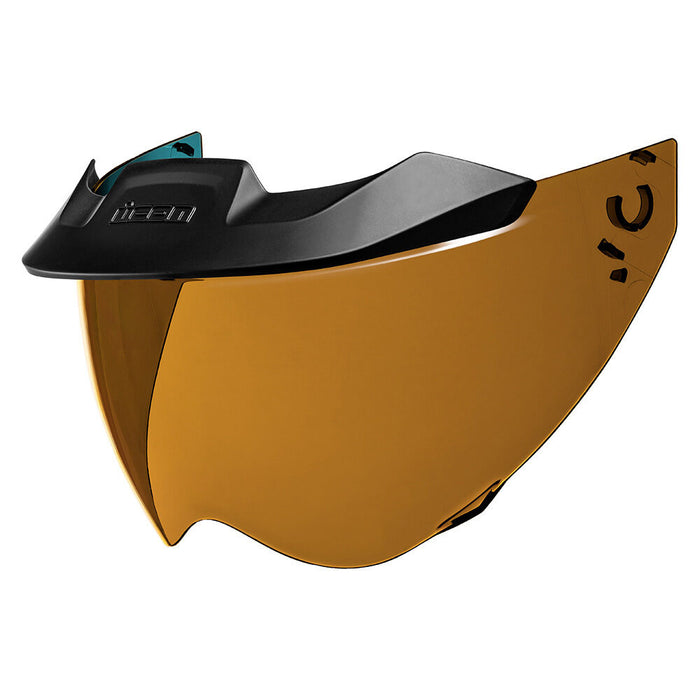 Icon Domain Motoshields - Fits Doman Helmet in Motoshields RST Bronze