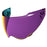 Icon Domain Shield/Pivot Kit - Fits Doman Helmet in Purple
