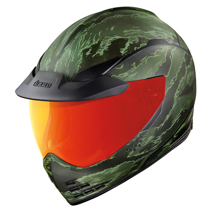 Icon Domain Tiger's Blood TM Helmet in Green