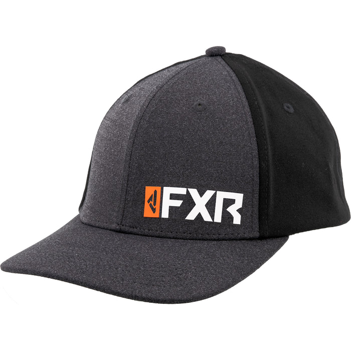 FXR Evo Hat in Charcoal Heather/Orange