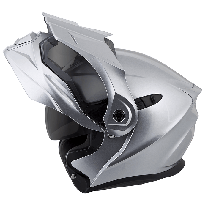 Scorpion EXO-AT950 Solid Helmets - Dot in Hyper Silver