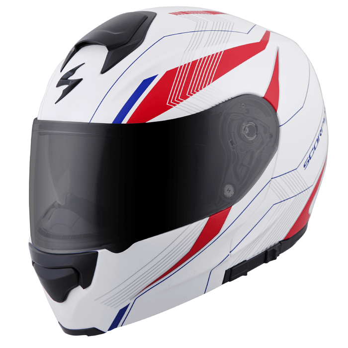Scorpion EXO-GT3000 Sync Helmets - Dot in Red/White/Blue