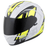 Scorpion EXO-R320 Endeavor Helmets - Dot in White/Hi-Viz Neon