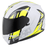 Scorpion EXO-R320 Endeavor Helmets - Dot in White/Hi-Viz Neon