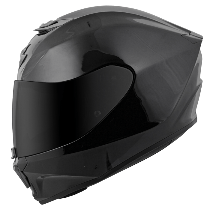 Scorpion EXO-R420 Solid Helmets - Snell/Dot in Black