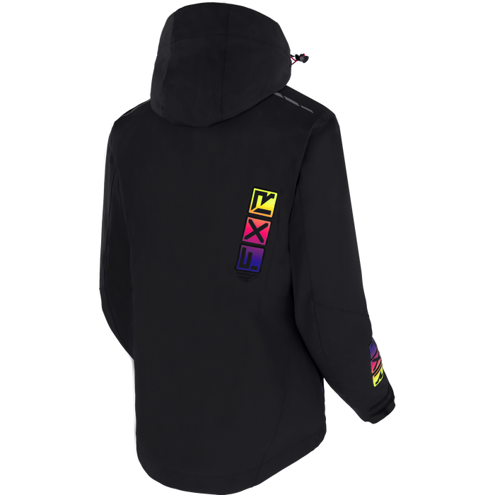 FXR Evo FX Women’s Jacket in Black/Neon Fusion