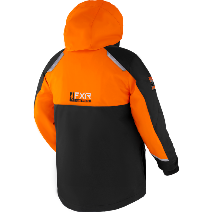 FXR Excursion Ice Pro Child Jacket in Black/Orange