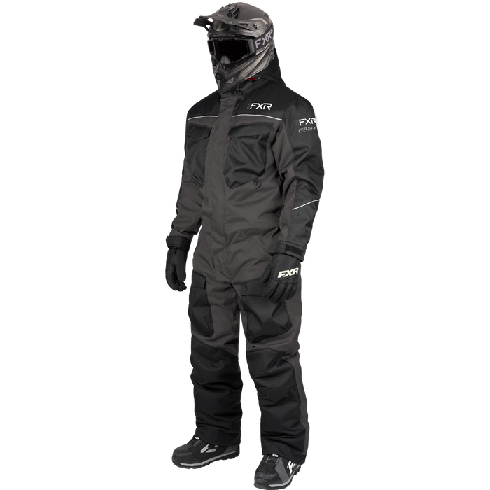 FXR Excursion Monosuit in Charcoal/Black