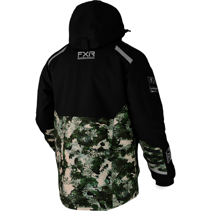 FXR Expedition X Ice Pro 2-in-1 Jacket in Black/Army Camo