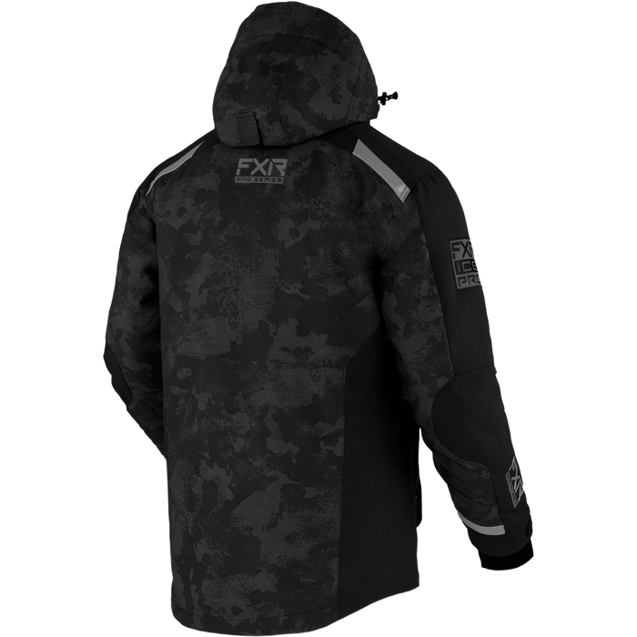 FXR Expedition X Ice Pro 2-in-1 Jacket in Black/Black Camo