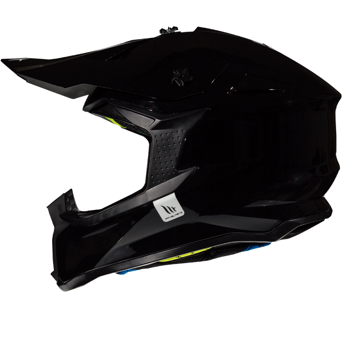 MT Helmet Falcon Solid Helmet in Black