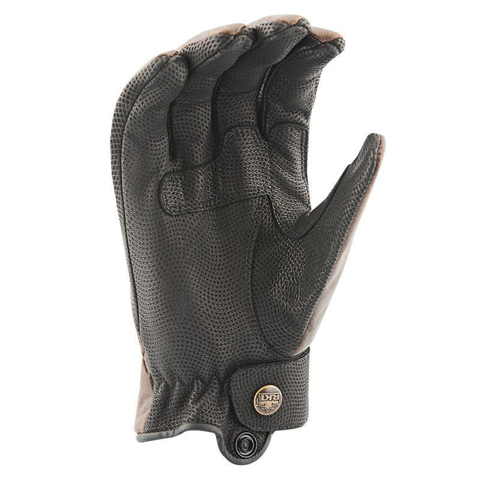 Joe Rocket Gastown Leather Gloves in Brown