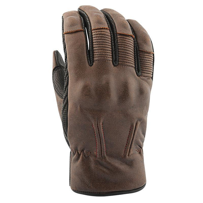 Joe Rocket Gastown Leather Gloves in Brown