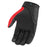 Icon Hooligan CE Gloves in Red