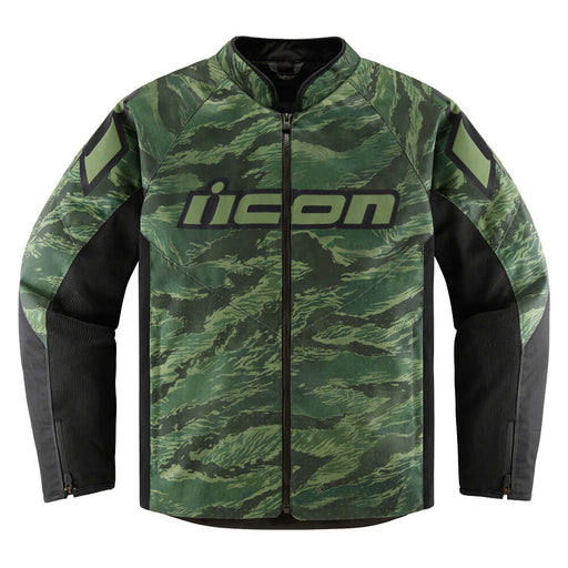 Icon Hooligan Tiger's Blood CE Jacket in Green