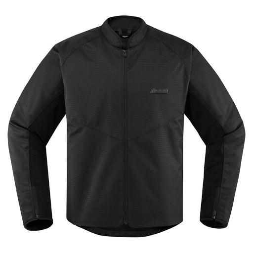 Icon Hooligan Perforated Jacket in Stealth - Front